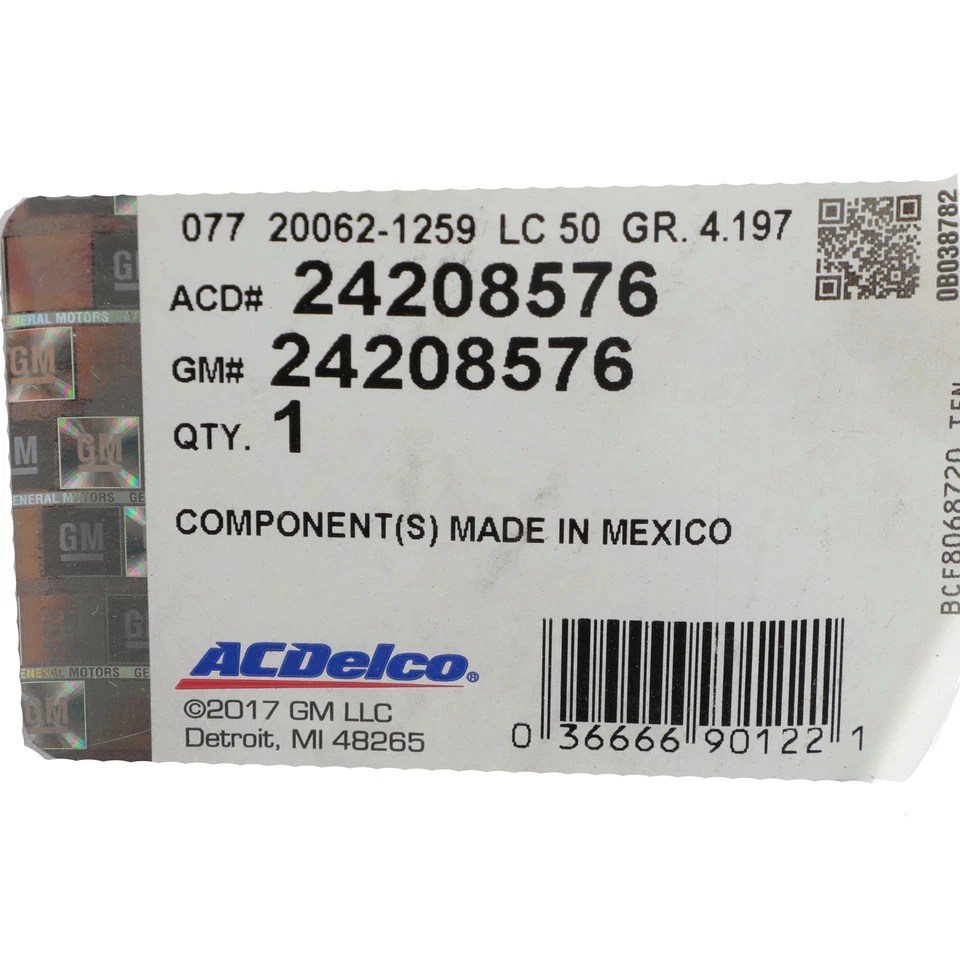Conjunto de kit de filtro de fluido de transmisión automática GM 1990-2014 NUEVO FABRICANTE DE EQUIPOS ORIGINALES 24208576 Foto 3 de 3