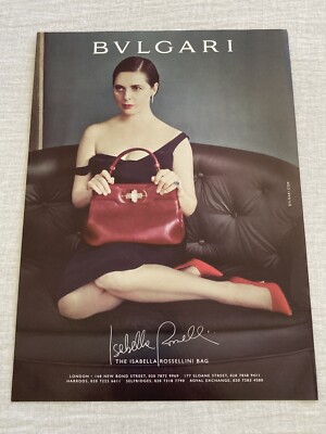 2012 Bvlgari ACQUA DI PARMA Print Ad 1 D/S Page Long Legs Ankles High Heel Shoes