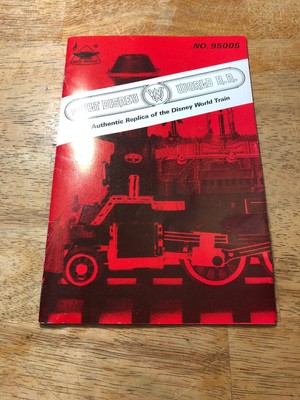 walt disney world resort railroad train set instructions