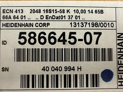 HEIDENHAIN ECN 413 2048 line rotary encoder 586645-07 ID 1065932-07 new in box