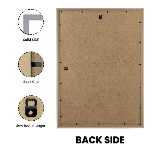 Marcos de fotos A1 A2 A3 A4 A5 NEGRO ROBLE GRIS DORADO BLANCO Hogar Póster Marcos de fotos - Imagen 43 de 49