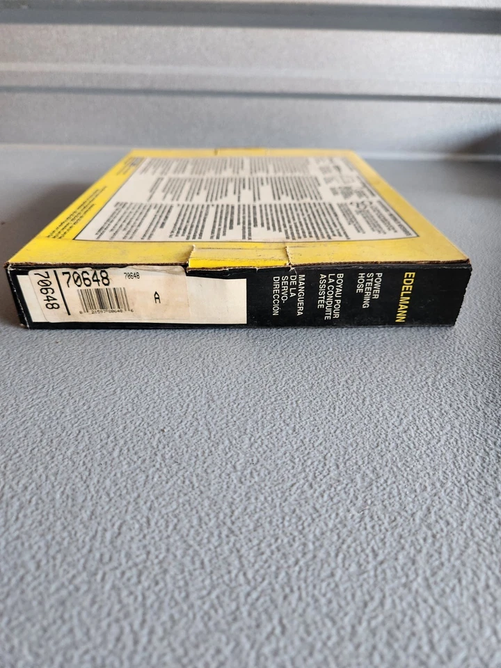 70648 Edelmann Power Steering Pressure Line Hose Assembly for Country Custom - Image 3 of 4