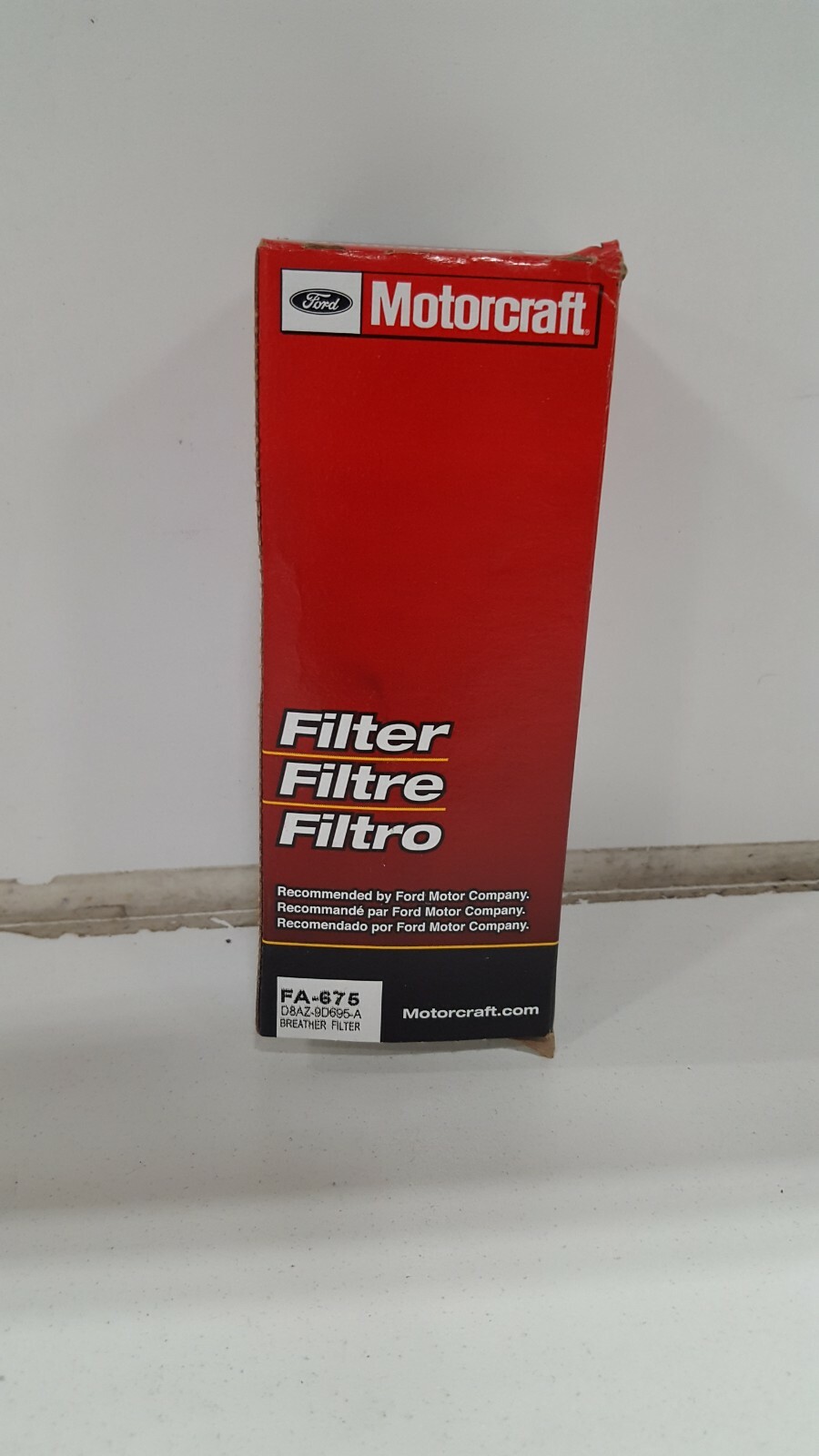 FA675 Motorcraft Crankcase Breather Filter Element for Lincoln Town