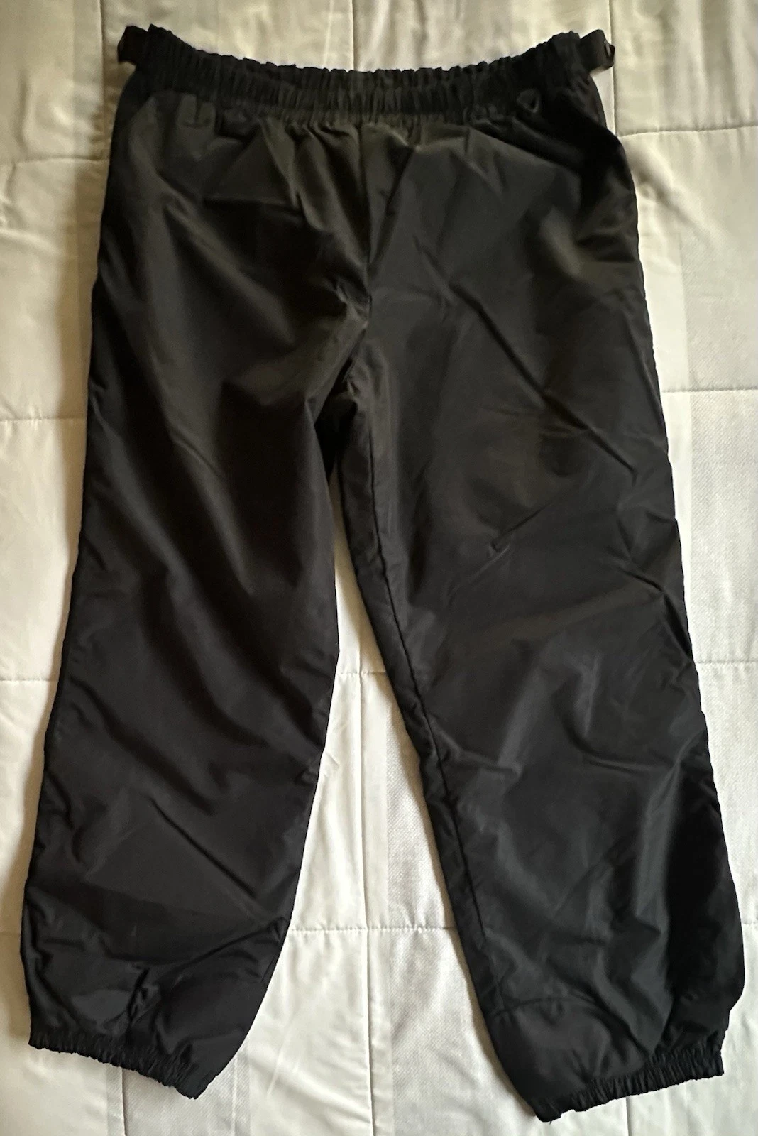 VTG Columbia Sportswear Men’s XL Rain Pants Black 100% Nylon