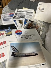 Big Lot 1982 NASA Challenger Space Shuttle Program Brochures Space News Etc.