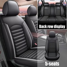 Pu Leather Car 5 Seat Covers Waterproof Cushion For Chevy Blazer 2019-2025 Pu Leather Car 5 Seat Covers Waterproof Cushion For Chevy Blazer 2019-2025