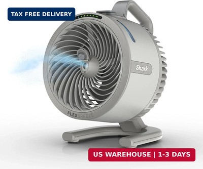 All-New Shark FlexBreeze HydroGo Pro Fan, Indoor & Outdoor Powerful Cooling Fan