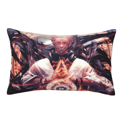 Jujutsu Kaisen Cartoon Kids Pillowcase for Hair Skin Pillow Case With Zip Gift - Afbeelding 9 van 31