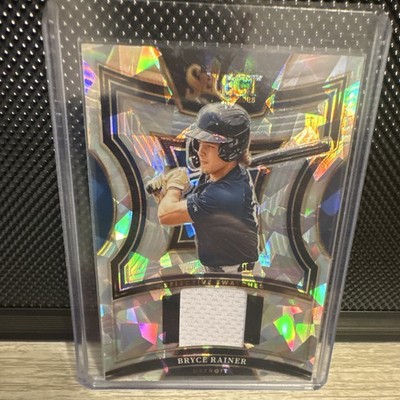 Panini Select 2025 Bryce Rainer Tigers Selective Swatches Prizm #SS-BR