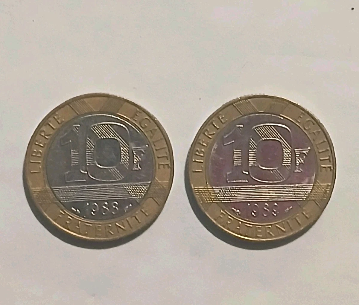 Bi-Metallic 1988 French Coins for sale | eBay
