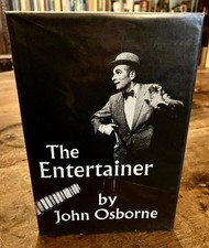1957 JOHN OSBORNE First Edition of THE ENTERTAINER + D/W Laurence Olivier Film