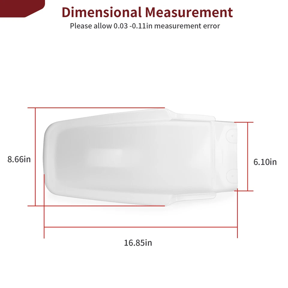 Белое заднее крыло для Honda XR200R 1986 1987 1988 1989 1990-2002 80100-KT0-671ZA - Изображение 4 из 4