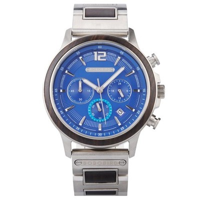 GT187 Series | Men's Wooden Chronograph | Japanese Quartz Movement | Stainles...