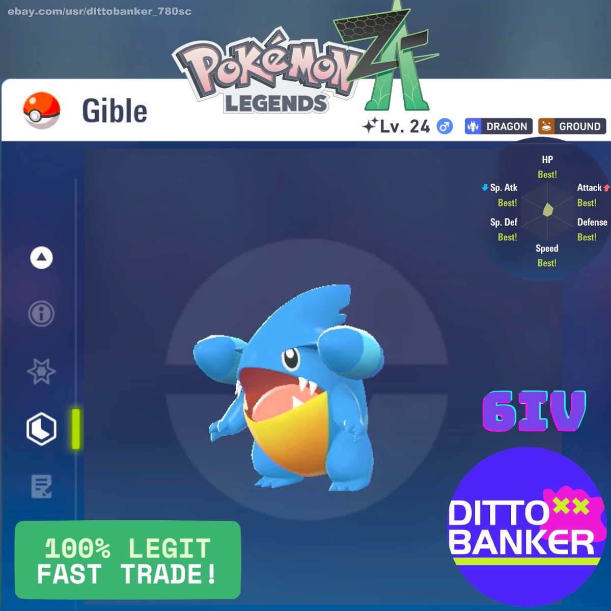 Pokémon ZA Legends - Cartes Drampa, Évoli, Gible, Honedge, Groomy + 5 Masterballs, Neuf