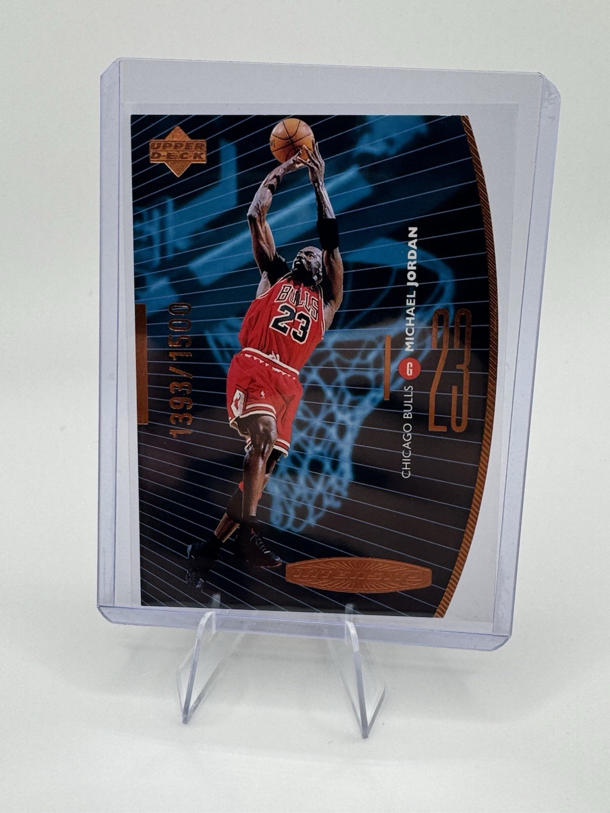 1998-99 Upper Deck - Intensity Michael Jordan #I1 Bronze Quantum Die-Cut /1500