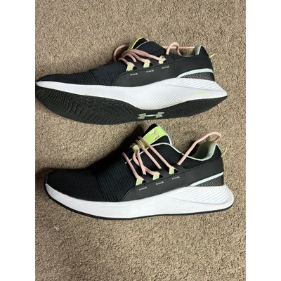 Under Armour Wo s 11 UA Charged Breathe Lace Sportstyle Shoes Black/Onyx White