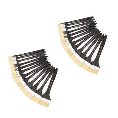 Flexible Paint Brushes Gouache Brush Handle Nylon Hair for Artist Painter