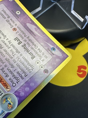 Typhlosion 12/101 LP ex Dragon Frontiers Delta Species Psychic Holo Rare - Picture 14 of 21