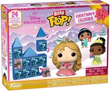 Funko Bitty POP! Countdown Calendar: Disney Princess, 2025 [New Toy] Calendar,