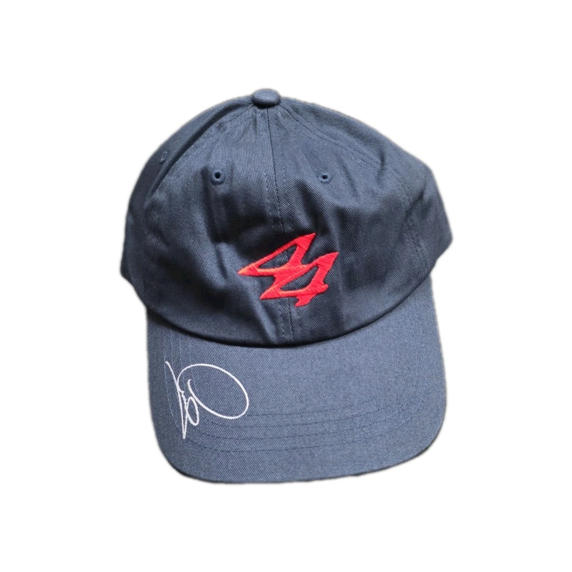 LEWIS HAMILTON +44 LAS Formula 1 F1 Plus 44 Dad Hat Navy W/Strap New NWT