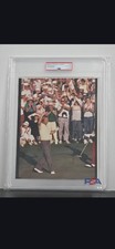 Type 1 Photo PSA Jack Nicklaus 1986 Masters Win Original Contact Putter In Air
