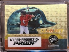 ROMAN ANTHONY - PRESS PASS AUTHENTICS BASEBALL LEAD-OFF GOLD VINYL 1/1