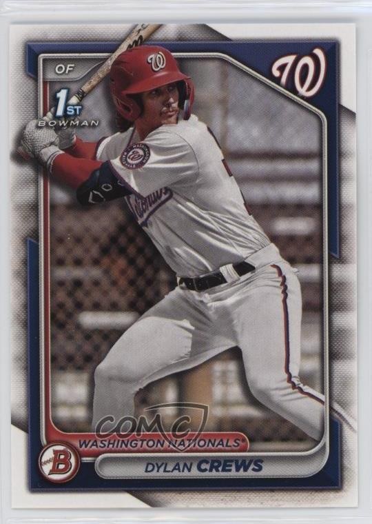 2024 Bowman Prospects Dylan Crews #BP-23 1bu3