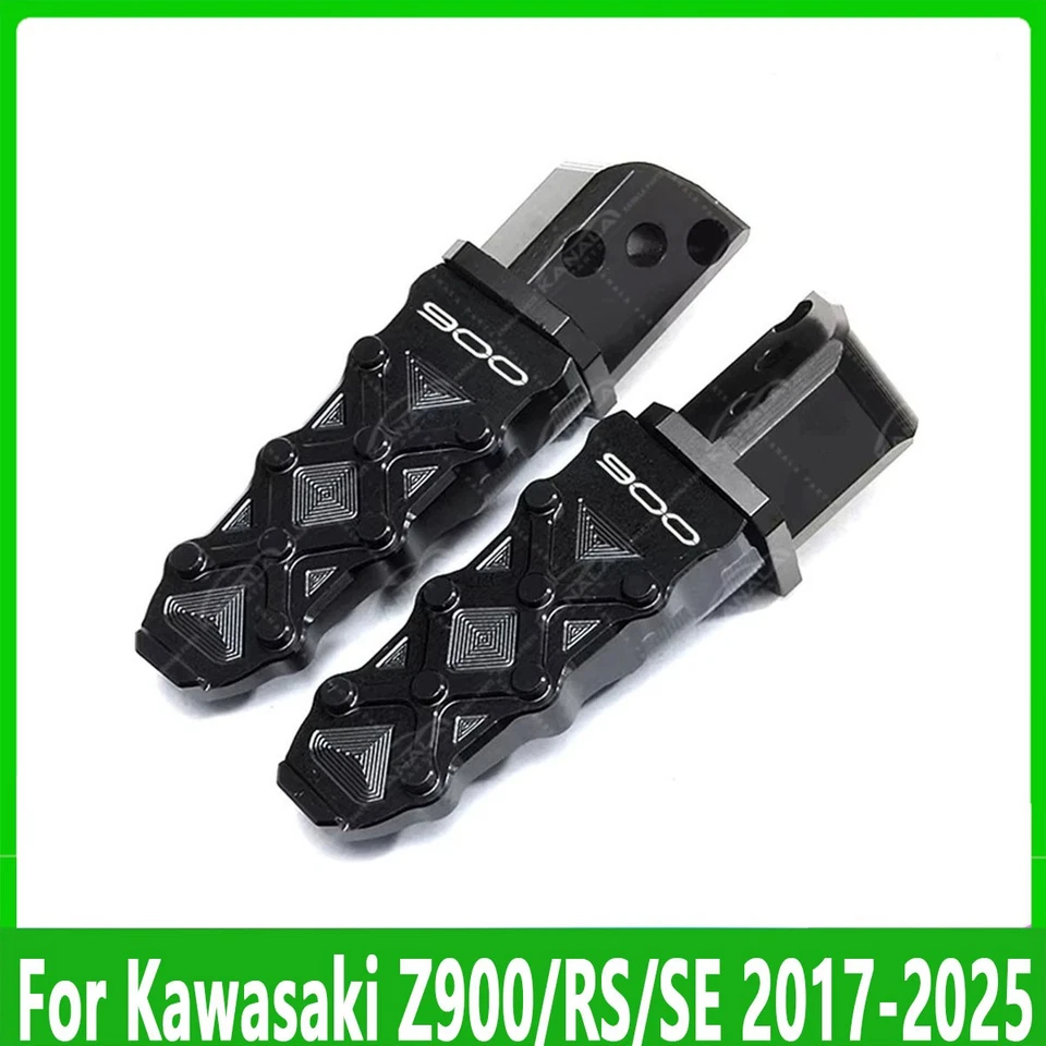 Motorcycle Modified aluminum rear seat footrest For Kawasaki Z900/RS/SE 2025 - Image 4 of 4