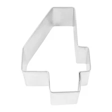 R&M International Number 4 Cookie Cutter