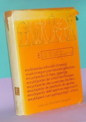 Encyclopaedia of Chess Openings Volume E by Chess Informant (HC Book ...