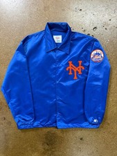 Vintage 80s NY Mets Starter Jacket Mens XL Made In USA Diamond Collection MLB
