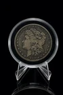 1890 Morgan Silver Dollar $1 US Coin Circulated Toned Vintage Capsule