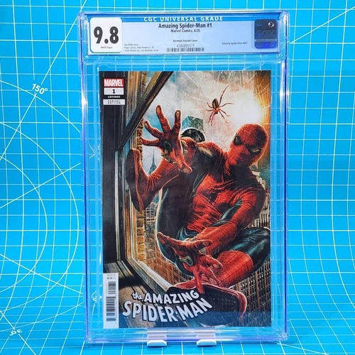 Amazing Spider-Man Vol 7 #1 (2025) Lee Bermejo Variant CGC 9.8 White-Pages