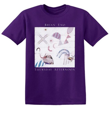 Brian Eno Thursday Afternoon Album Purple Tee Unisex T-Shirt All Size TP749