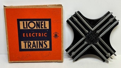 Lionel 90° Degree O Gauge Tubular Crossing No. 020. Very Nice w/Original Box