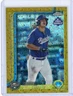 VICTOR RODRIGUES 2025 TOPPS CHROME PRO DEBUT GOLD MINI DIAMOND 33/50 !