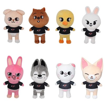 SKZOO Stray Kids Wolf Chan Plush Toy 20cm Kawaii Stuffed Doll Fan Gift
