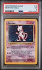 1999 Pokémon Game Mewtwo- Holo PSA 5