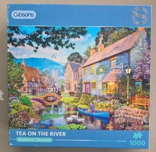 Gibsons Tea on the River 1000 Pieces Excellent Condition Complete 