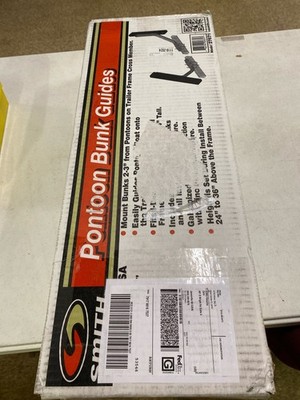 CE Smith Trailer Pontoon Bunk Guide-On - Durable, Galvanized Replacement Part