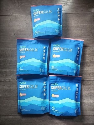 Nello Supercalm Calming Drink Mix - Raspberry Lemonade- 20ct Exp. 09/26 New X 5