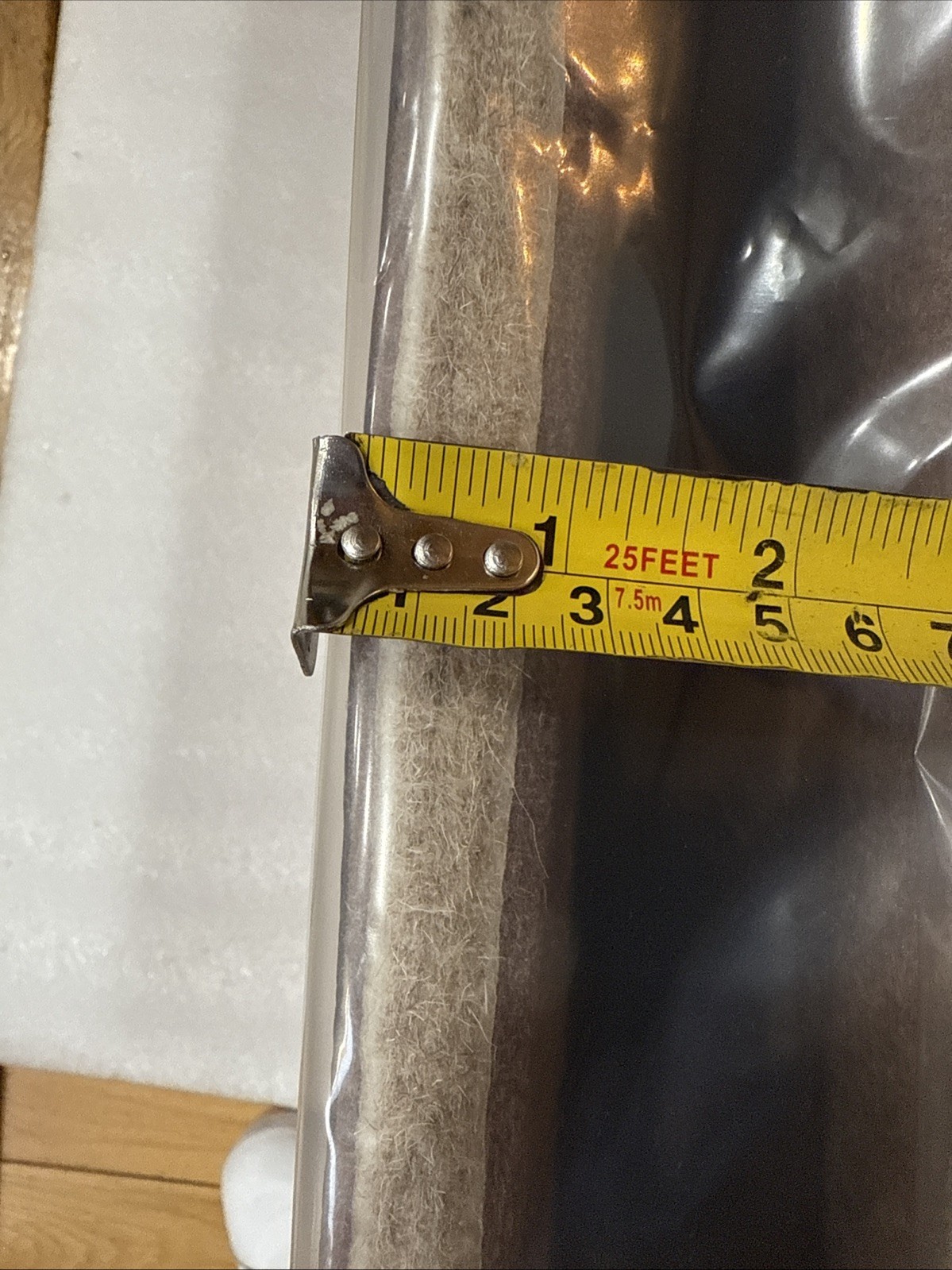 Contour Felt Wool Blend Western Saddle Pad 32 x 32" Western Pad 1" Thick New