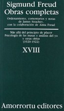 OBRAS COMPLETAS. VOLUMEN 18: MAS ALLA DEL PRINCIPIO DE By Sigmund Freud **Mint**