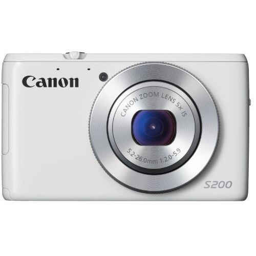 Canon PowerShot S200 ホワイト Canon PowerShot S200 compact digital camera *white *made in