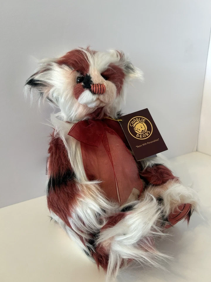 Paprika de Charlie Bears - oso de peluche articulado - CB246042O ¡Vendedor de EE. UU.! Foto 3 de 4