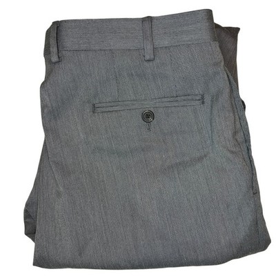 Lauren Ralph Lauren Men's Charcoal Microdot Dress Pants Size 36W x 34L