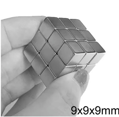 9x9x9 Strong Square Rare Earth Neodymium Magnets Craft Hobby Magnetic DIY