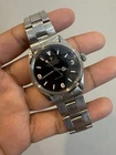 ROLEX OYSTER PERPETUAL AIR-KING 5500 34MM EXPLORER DIAL STAINLESS STEEL WATCH