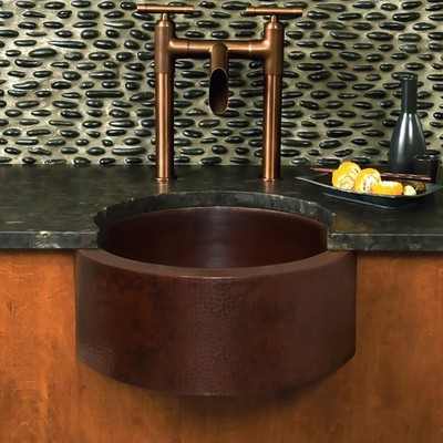 Native Trails CPS214 Fiesta Bar and Prep Sink Antique Copper