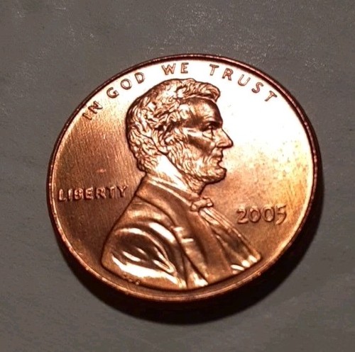 2005 Lincoln Penny Almost Uncirculated Condition No Mint Mark - Picture 4 of 24